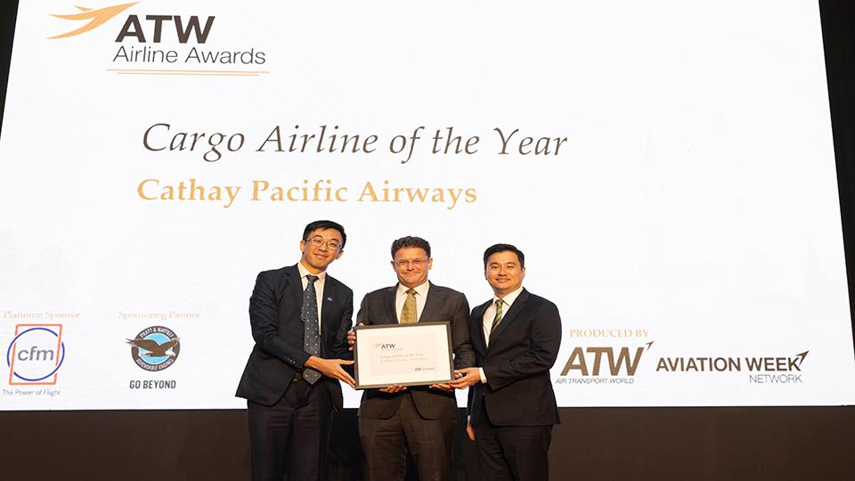 Cathay Pacific wins Cargo Airline of the Year award
