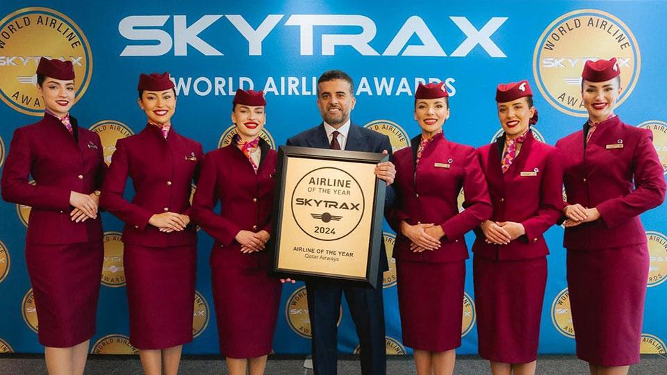 Qatar Airways wins Skytrax Airline of the Year 2024 award