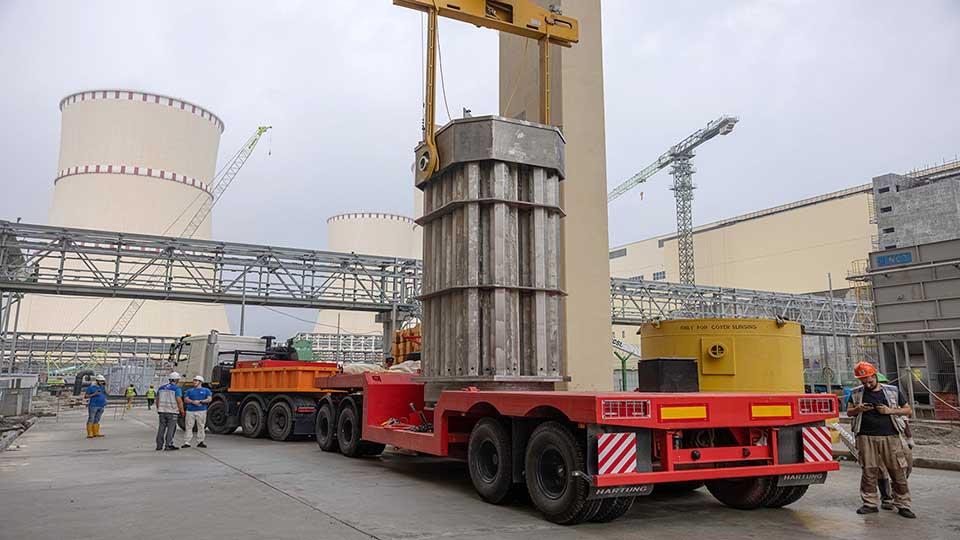 Dummy fuel loading begins at unit 1 of Rooppur NPP