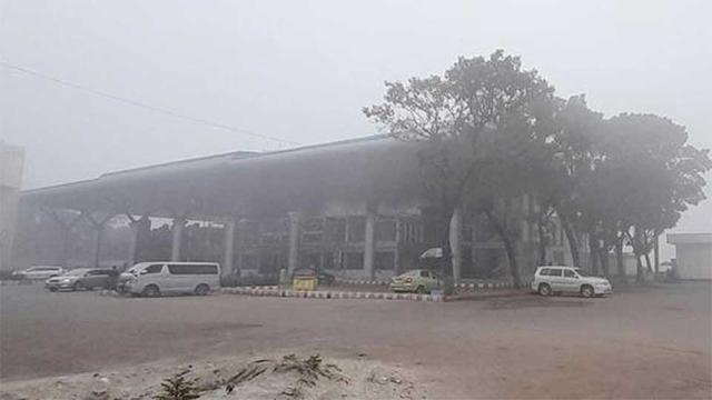 সৈয়দপুরে ঘন কুয়াশায় ফ্লাইট চলাচলে শিডিউল বিপর্যয়