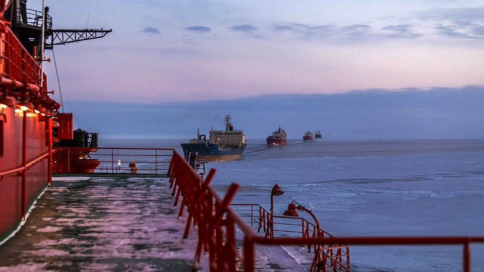 Record cargo transported along NSR in 2023