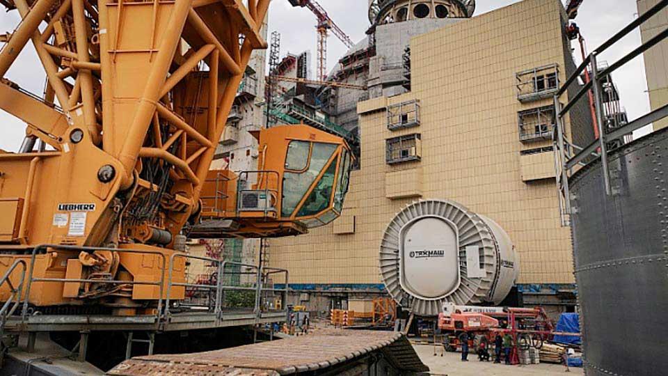 Rooppur NPP Unit 2 receives delivery of major equipment