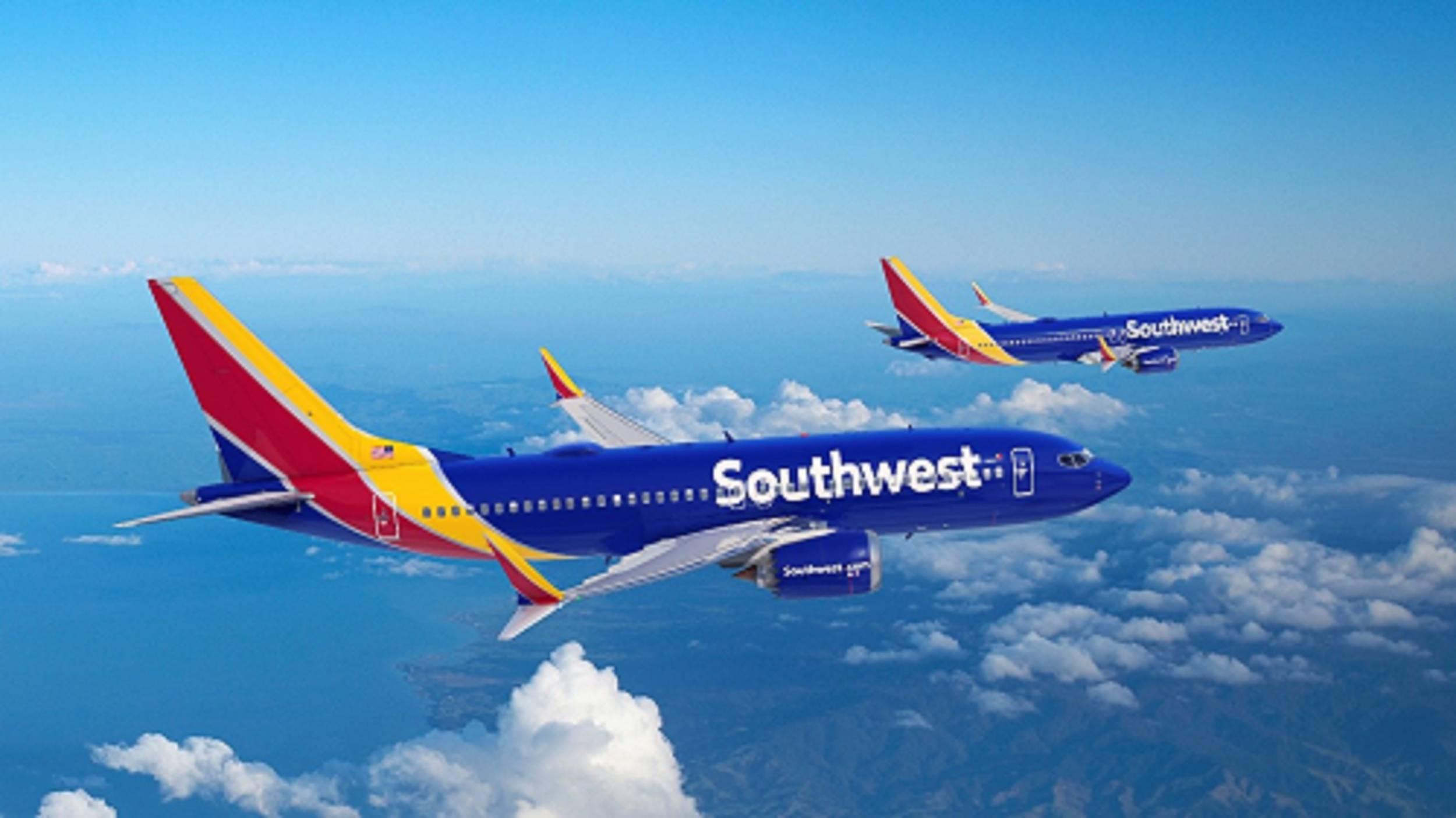 Southwest to operate 3,900 flights daily during peak holiday travel