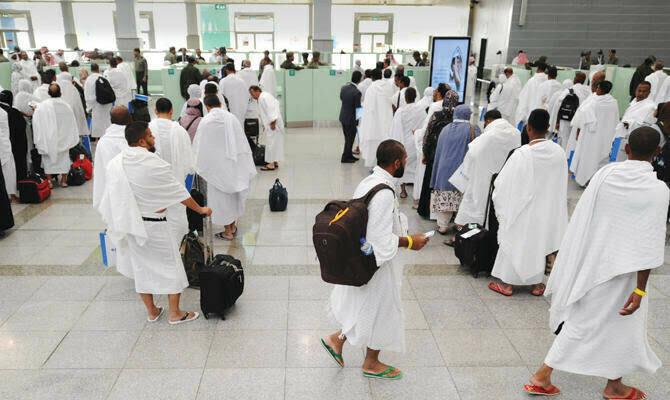 Foreign Hajj pilgrims welcomed at six airports across Saudi Arabia