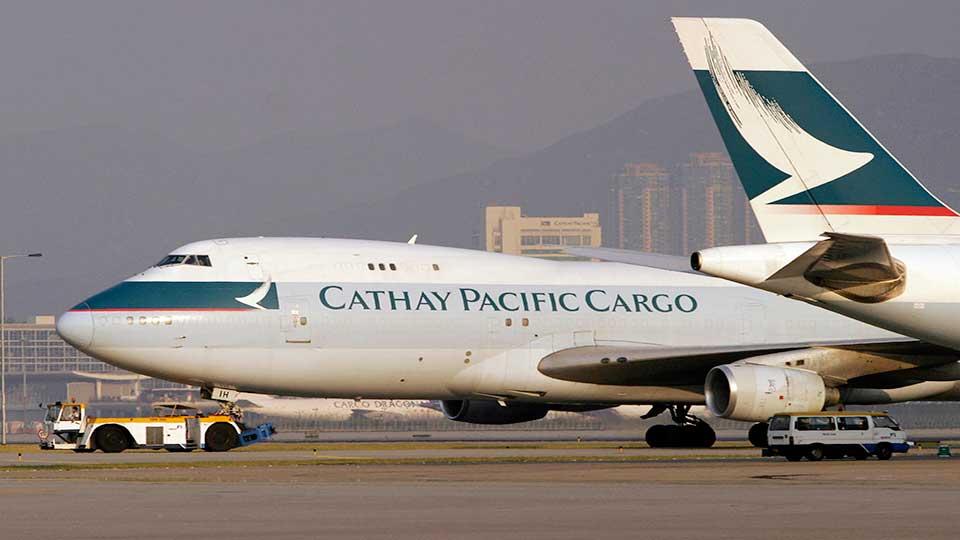 Cathay's cargo volumes rise 9.6pc in July