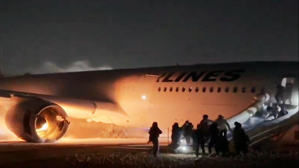 Modern safety standards, JAL’s culture saved lives in Tokyo plane crash