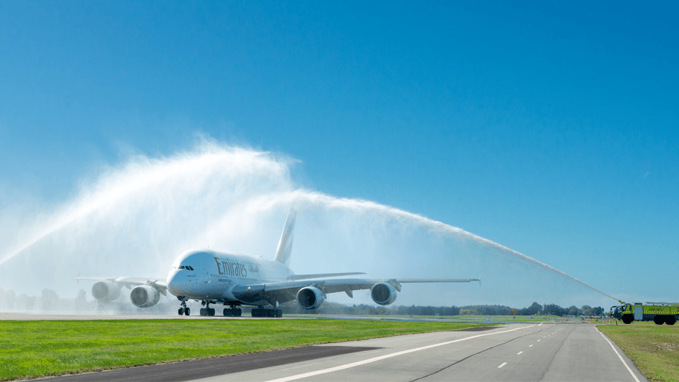 Emirates resumes A380 service to Christchurch
