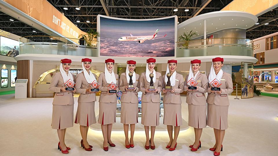 Emirates wins nine awards for excellence
