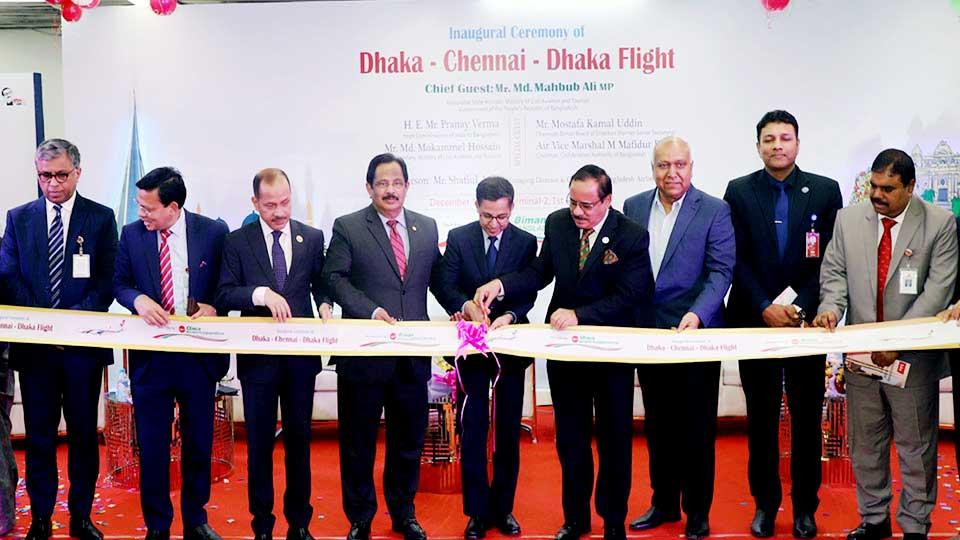 Biman’s Dhaka-Chennai flight to enhance economic collaboration: Mahbub Ali