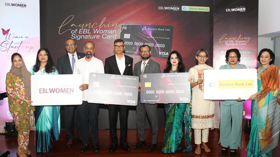 EBL launches Signature Credit Card for women entrepreneurs