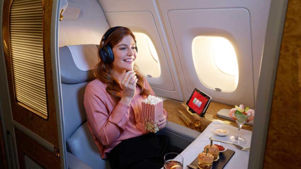 Emirates reveals ‘most watched and listened to’ content in the sky