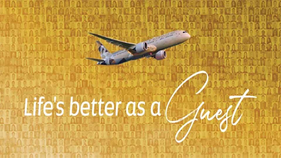 Etihad guest soars to new heights