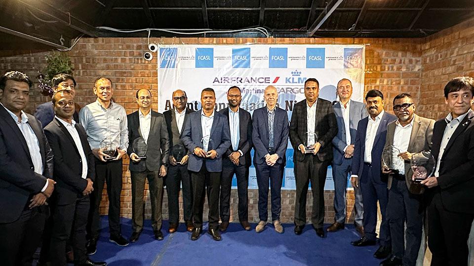 Air France KLM Martinair Cargo honours its top agents in Bangladesh