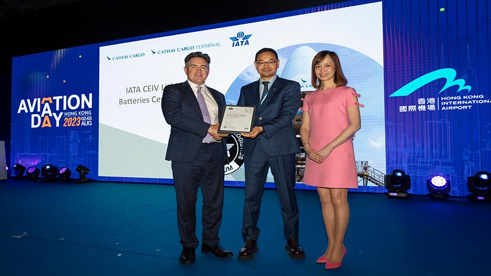 Cathay Cargo receives IATA’s CEIV Lithium Batteries accreditation