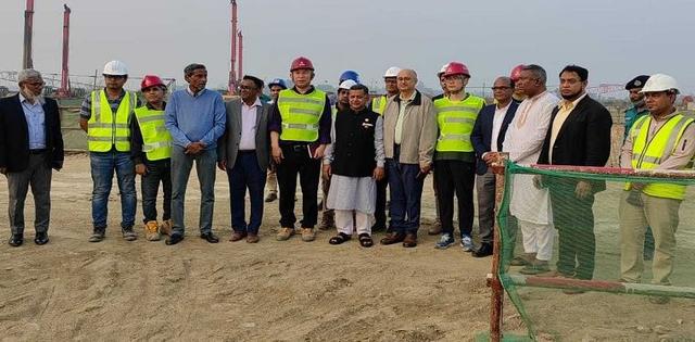 সিলেট বিমানবন্দরের উন্নয়নকাজ পরিদর্শনে পর্যটন প্রতিমন্ত্রী