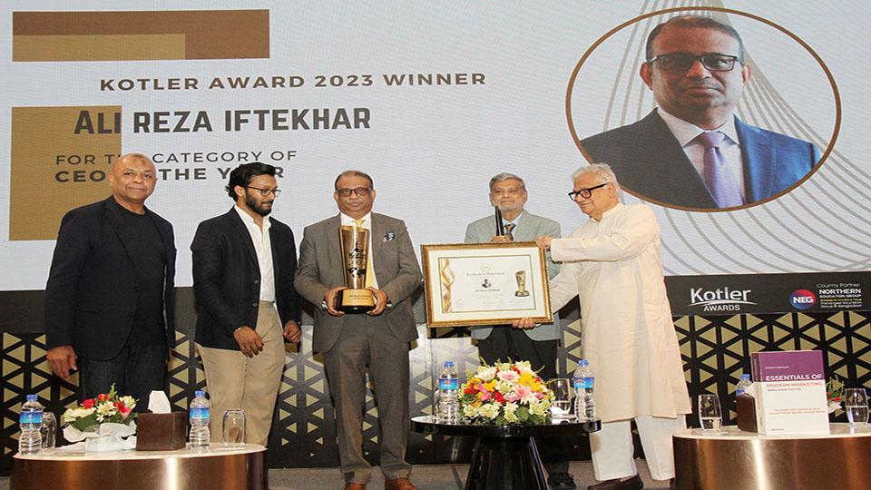 Iftekhar wins first Kotler CEO of the Year Award