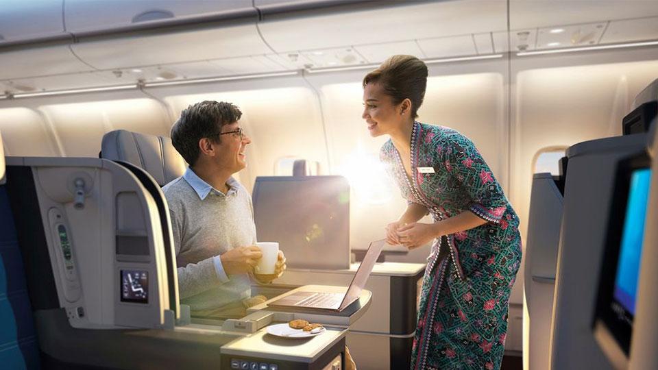 Malaysia Airlines offers free WiFi in all classes