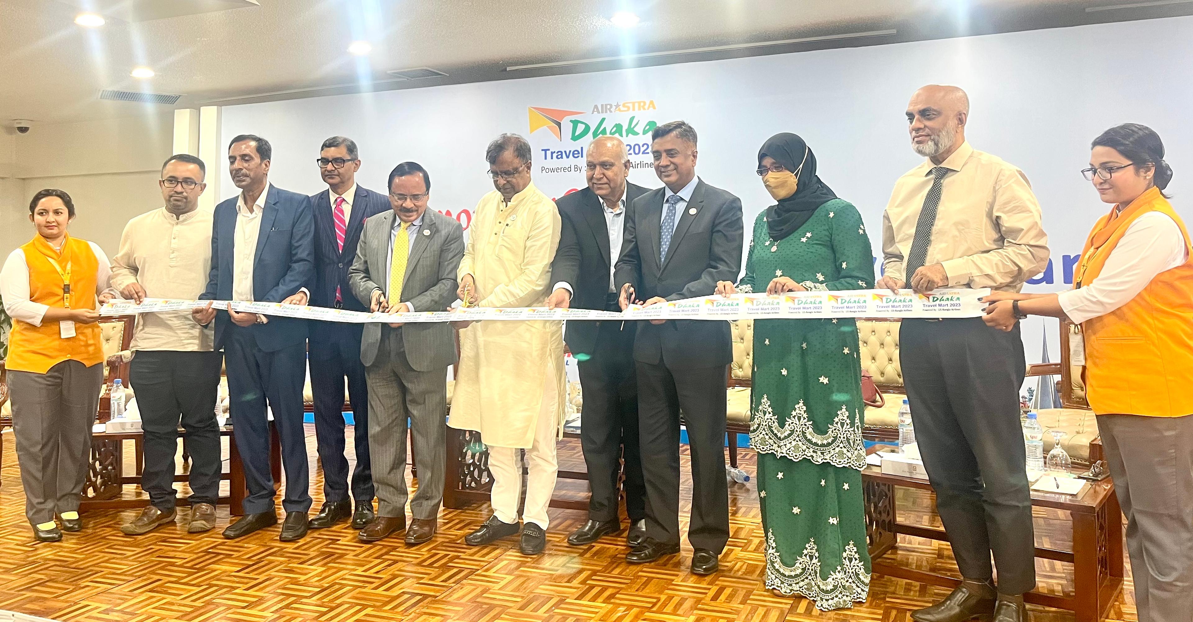 Dhaka Travel Mart 2023 begins at Pan Pacific Sonargaon Dhaka