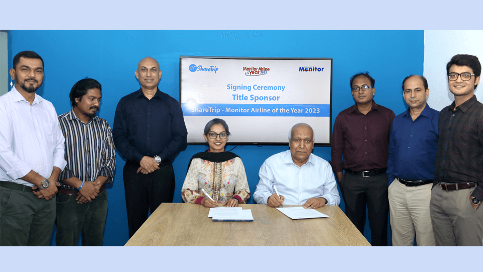 ShareTrip becomes title sponsor of Monitor Airline of the Year-2023