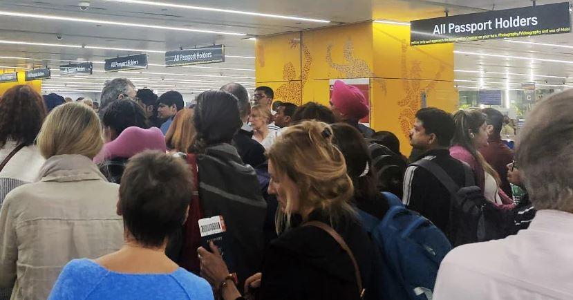 Long queues at security checkpoints annoy fliers at Delhi airport