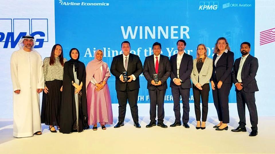 Etihad Airways named Middle East, Africa Airline of the Year