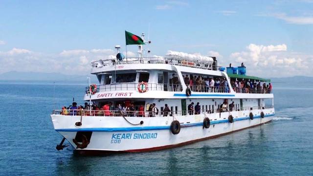 টেকনাফ-সেন্টমার্টিন নৌরুটে যান চলাচল শুরু - আটকে পড়া পর্যটকরা ফিরবেন বিকেলে