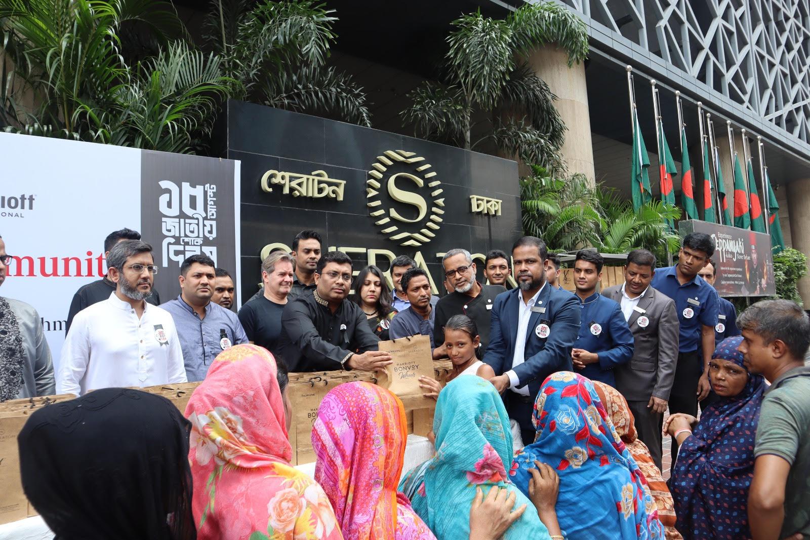 Sheraton Dhaka, The Westin Dhaka distribute foods