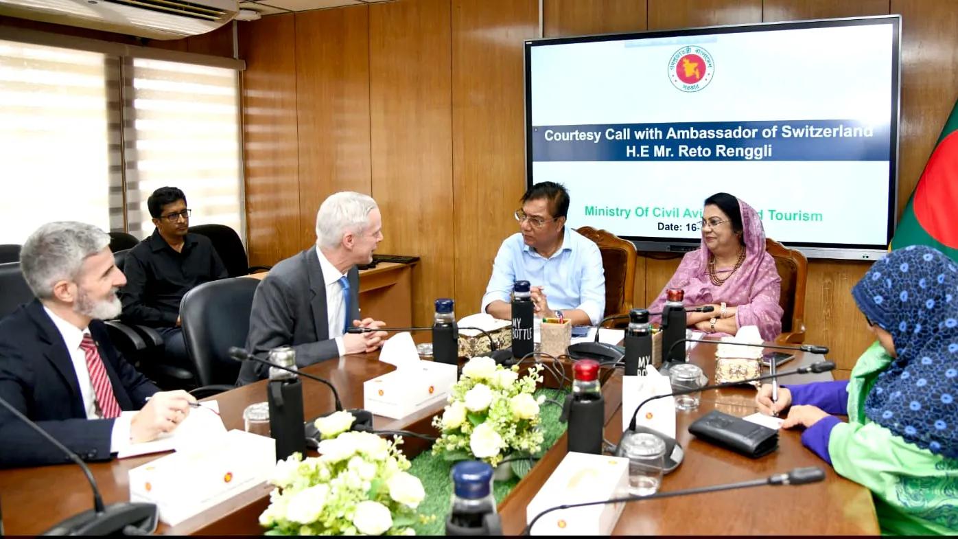 Swissport expresses interest in ground handling at Dhaka Airport