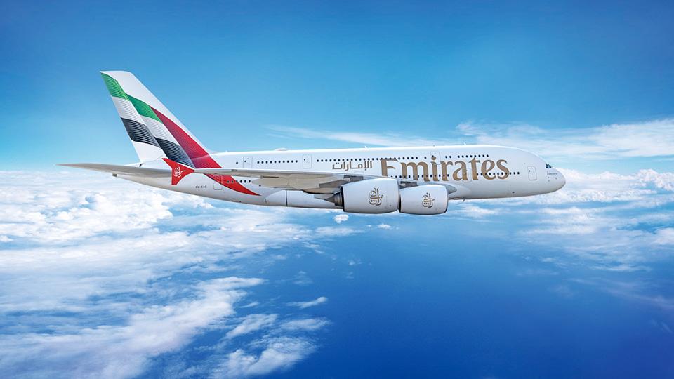 Emirates A380 returns to Vienna