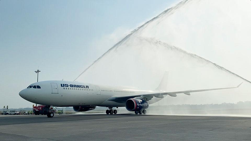 US-Bangla adds new widebody A330-300 to its fleet