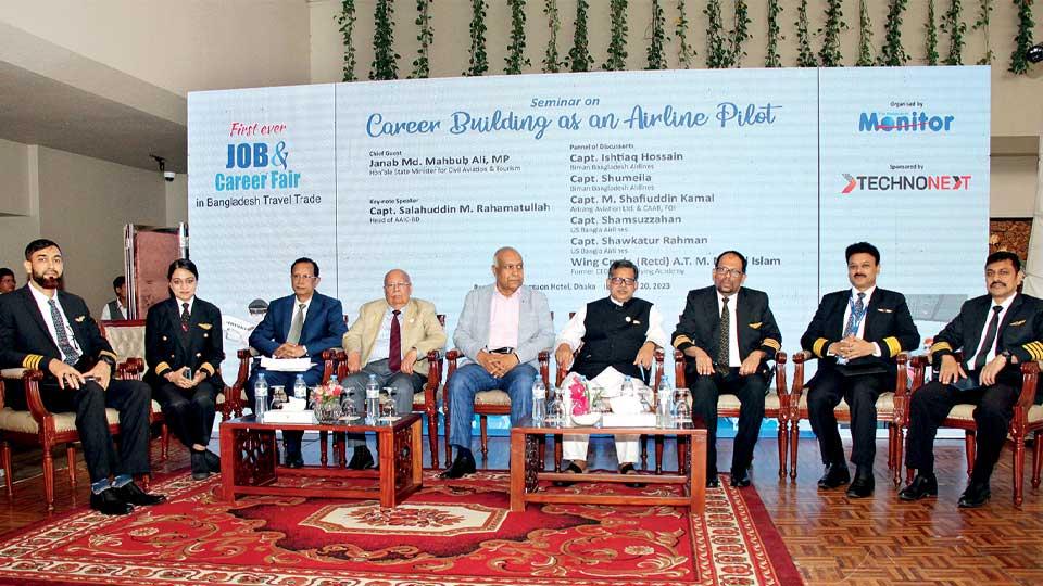 Country's growing aviation sector needs more young people to choose lucrative pilot career : Mahbub Ali