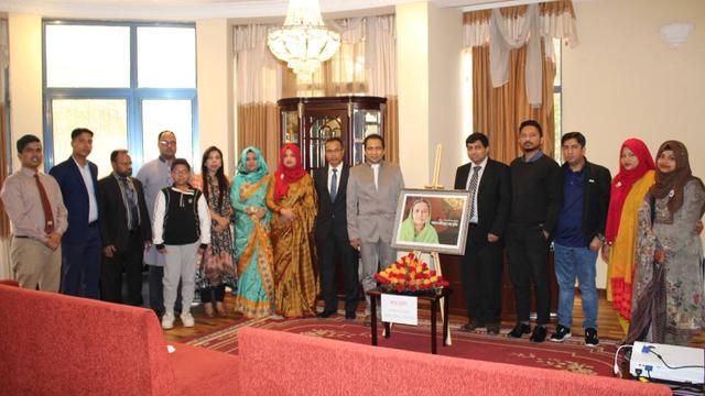 আদ্দিস আবাবায় বাংলাদেশ দূতাবাসে বঙ্গমাতার ৯১তম জন্মবার্ষিকী উদযাপন