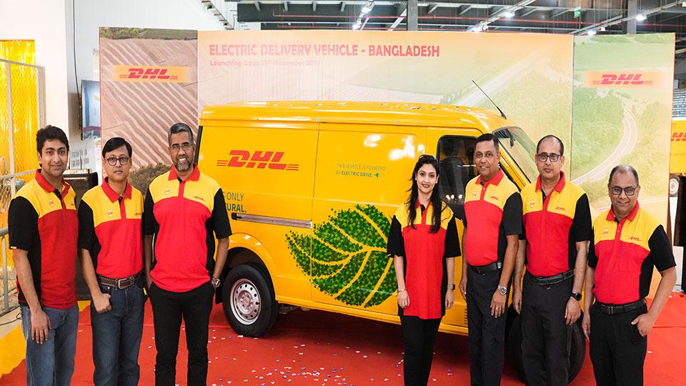 DHL Express adds first electric delivery vehicle to its Bangladesh fleet