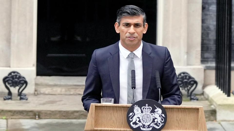 UK faces profound economic crisis, says new PM Rishi Sunak