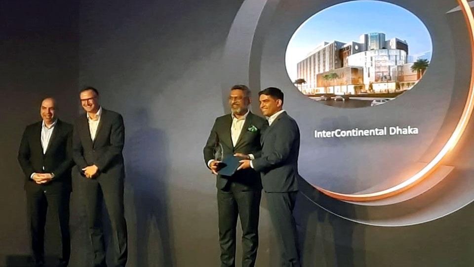 InterContinental Dhaka recognised as Regional Top Performer