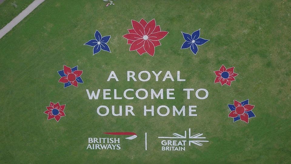 BA and VisitBritain welcome tourists for the coronation