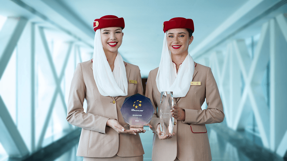 Emirates crowned as 2024 APEX World Class Airline