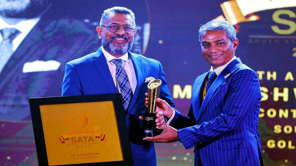 InterContinental Dhaka, GM Nayar recognized at South Asian Travel Awards
