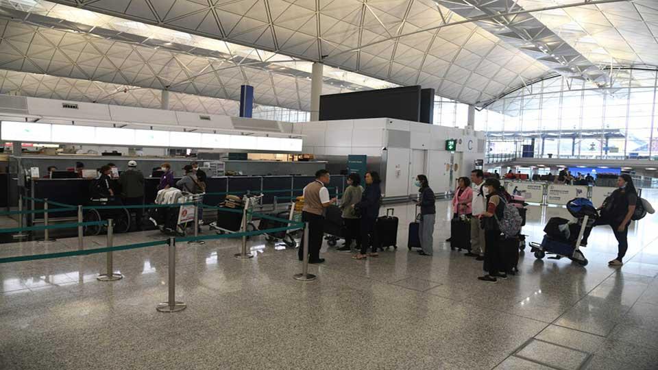 Flights gradually resume as typhoon departs