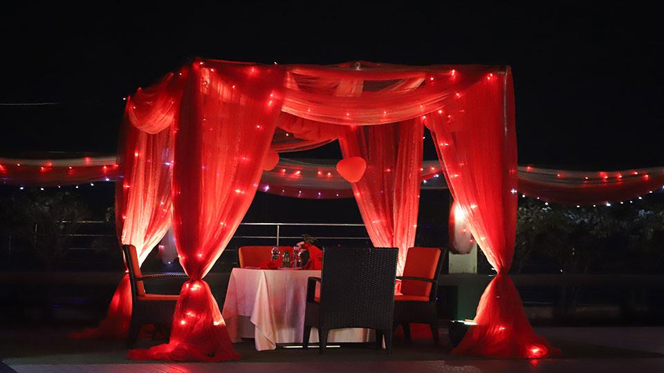 "Valentine on the Skyline" at Dhaka Regency