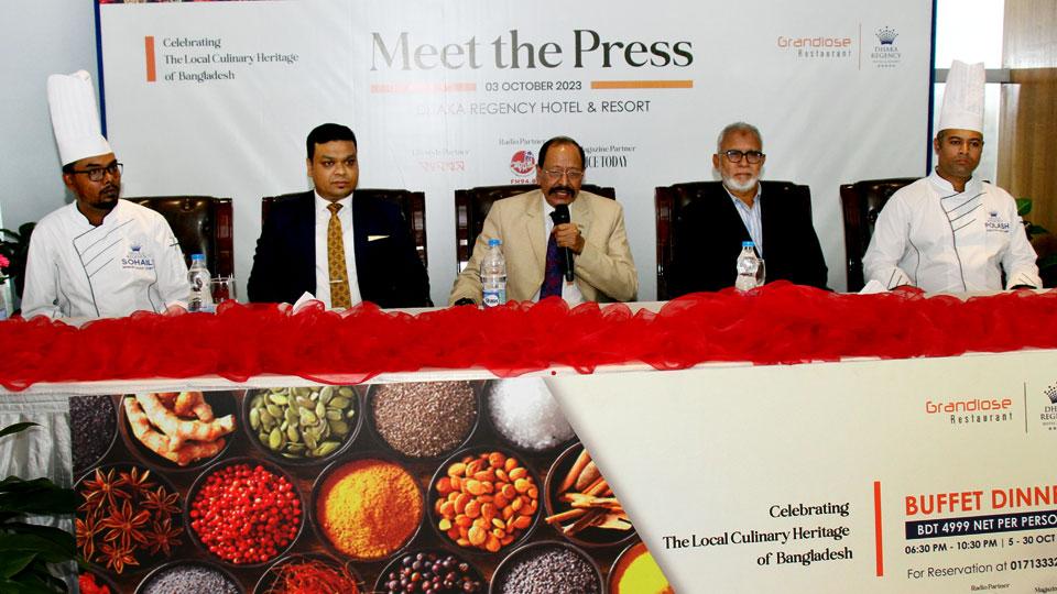 Dhaka Regency celebrates country’s local culinary heritage
