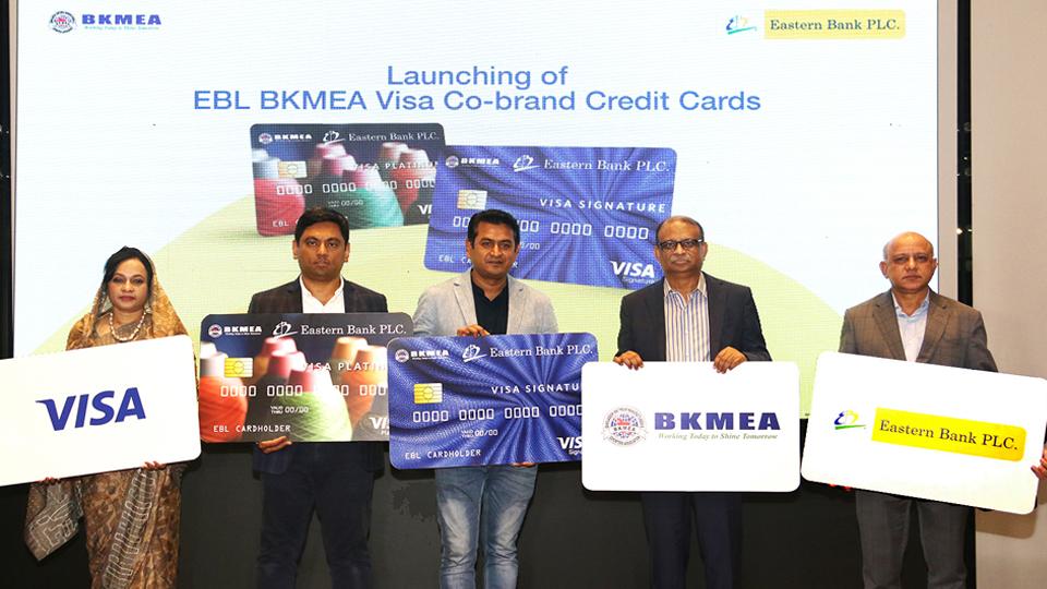 EBL launches co-brand credit cards for BKMEA