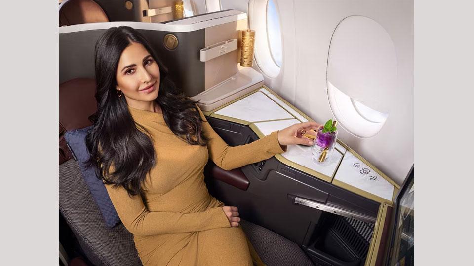 Bollywood actress Katrina Kaif new ambassador of Etihad Airways