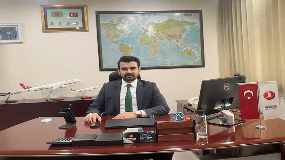 Turkish Airlines welcomes new GM in Dhaka