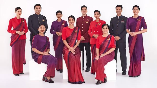 নতুন লুকে এয়ার ইন্ডিয়ার কেবিন ক্রুরা