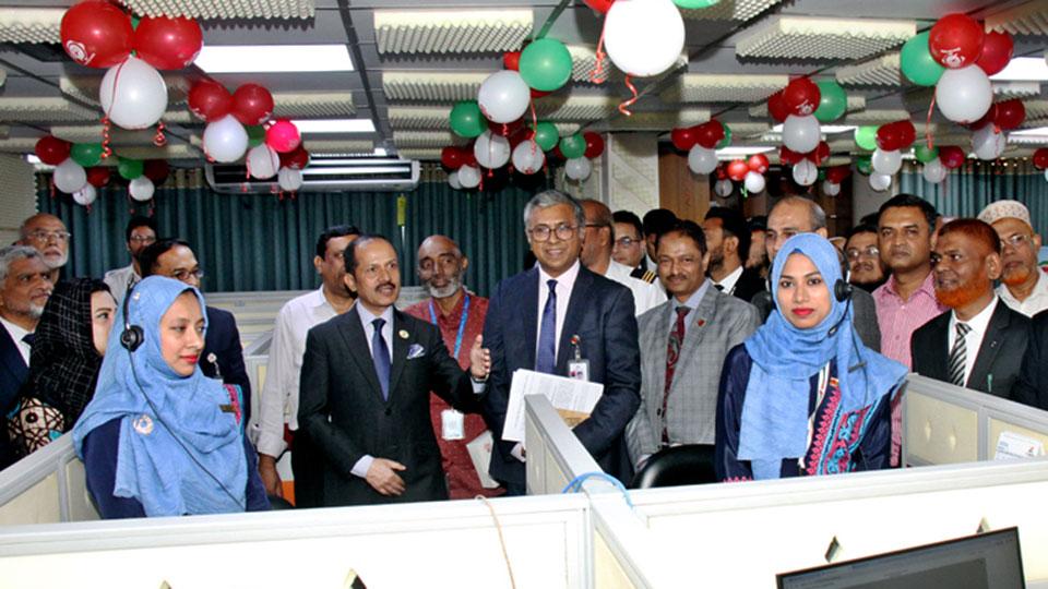 Passengers can dial 13636 to reach Biman’s new call centre
