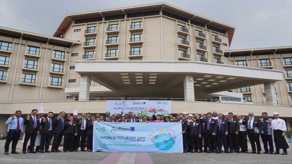 Radisson Blu Dhaka Water Garden celebrated “World Tourism Day"