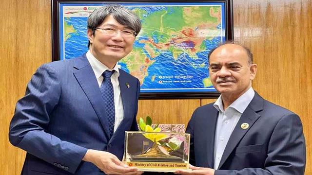 পর্যটন শিল্পে জাপানকে বিনিয়োগের আহ্বান পর্যটনমন্ত্রীর